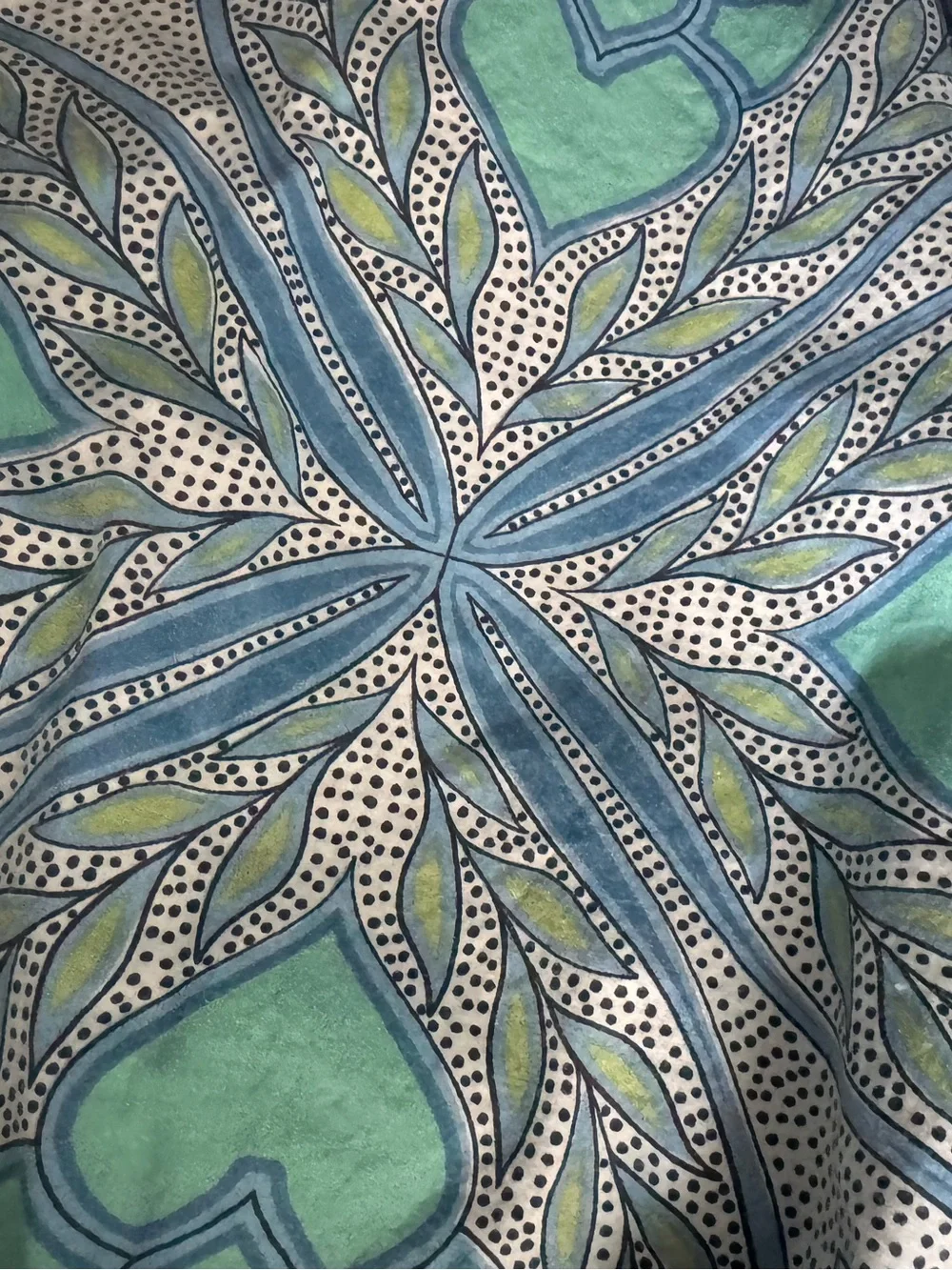 PotteryBarn Geometric Medallion Duvet Cover